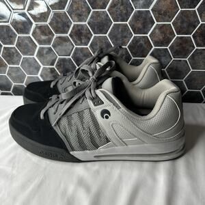 Osiris Pixel Technical Skate Style Reinforce Mens Sneakers Black Grey US 13